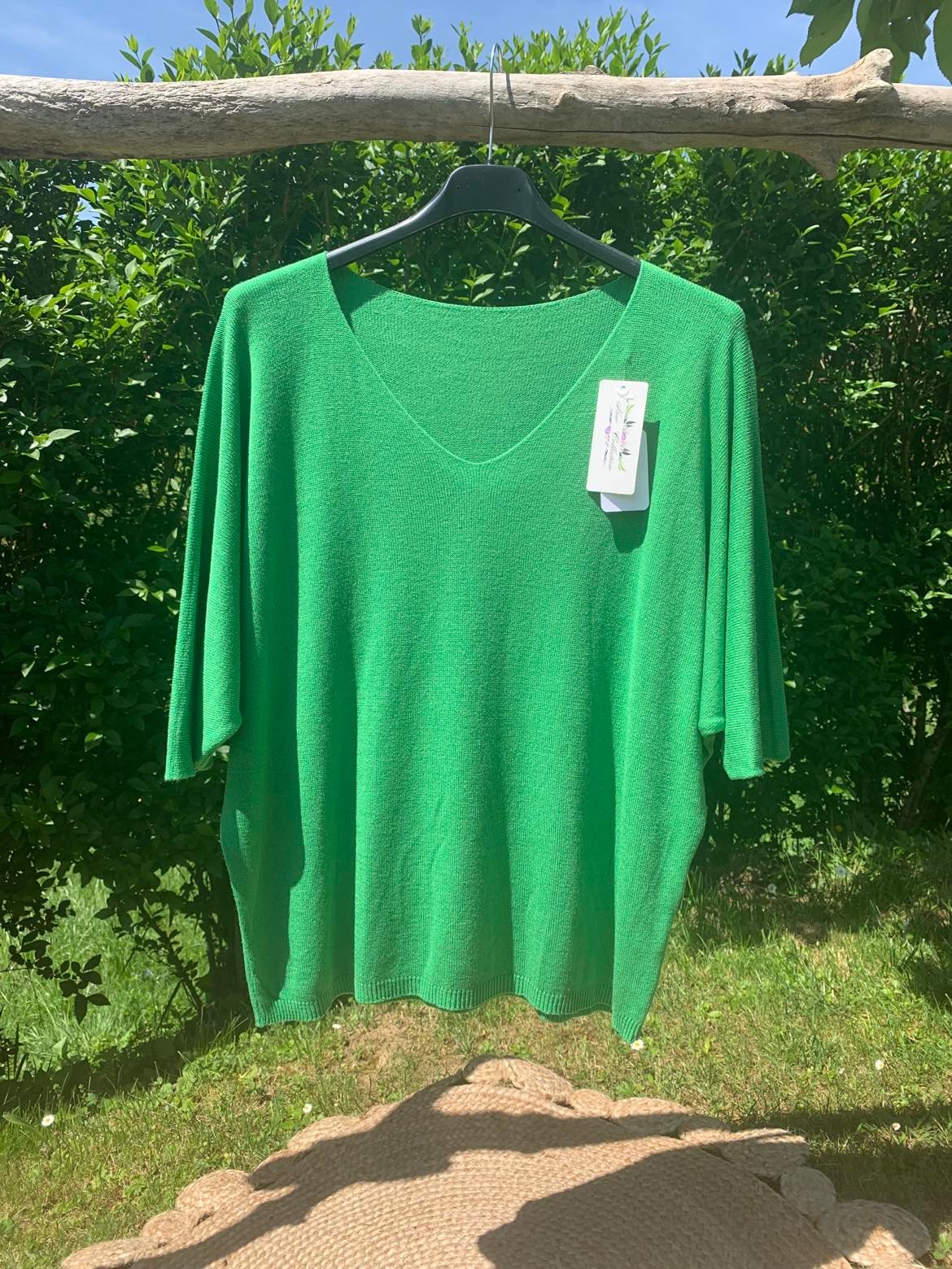 Pull fin Empire Vert