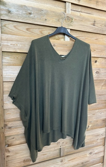 Pull Kaki Oversize
