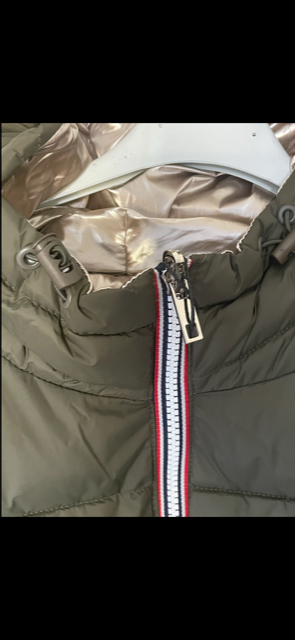 Veste réversible Kaki/Beige Irisé